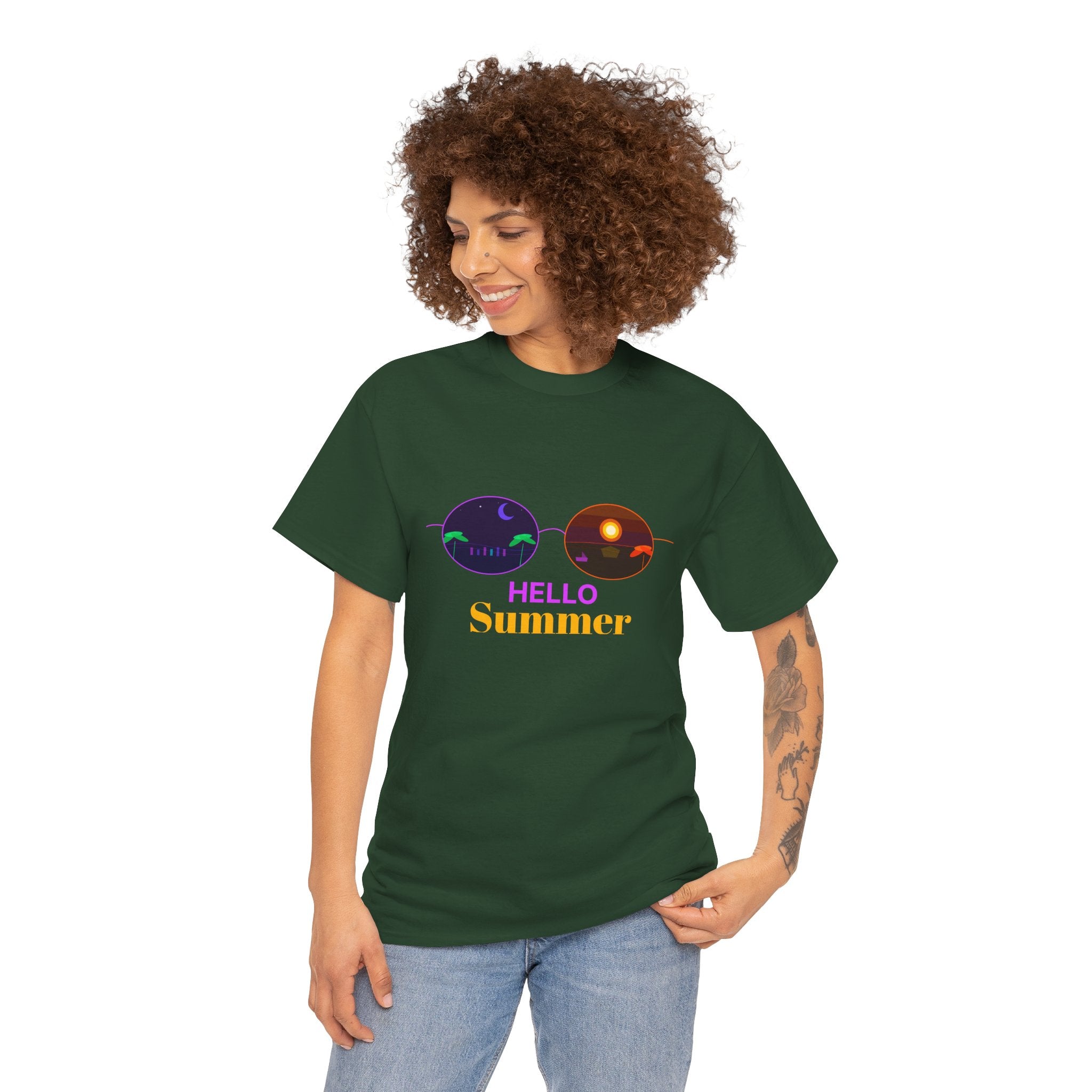 Summer Vibes Graphic T-Shirt | Cool Summer Cotton Tee