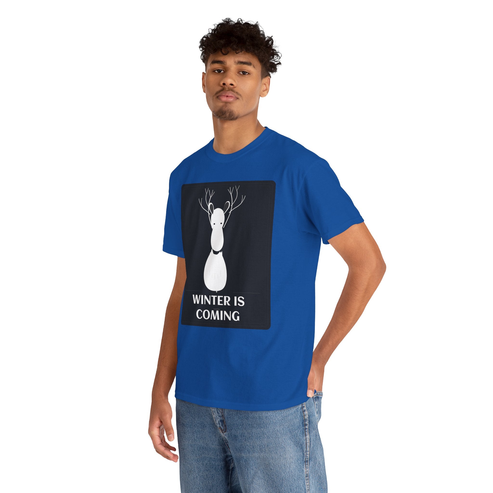 Winter Holiday Graphic T-Shirt | Cozy Snowy Cotton Tee