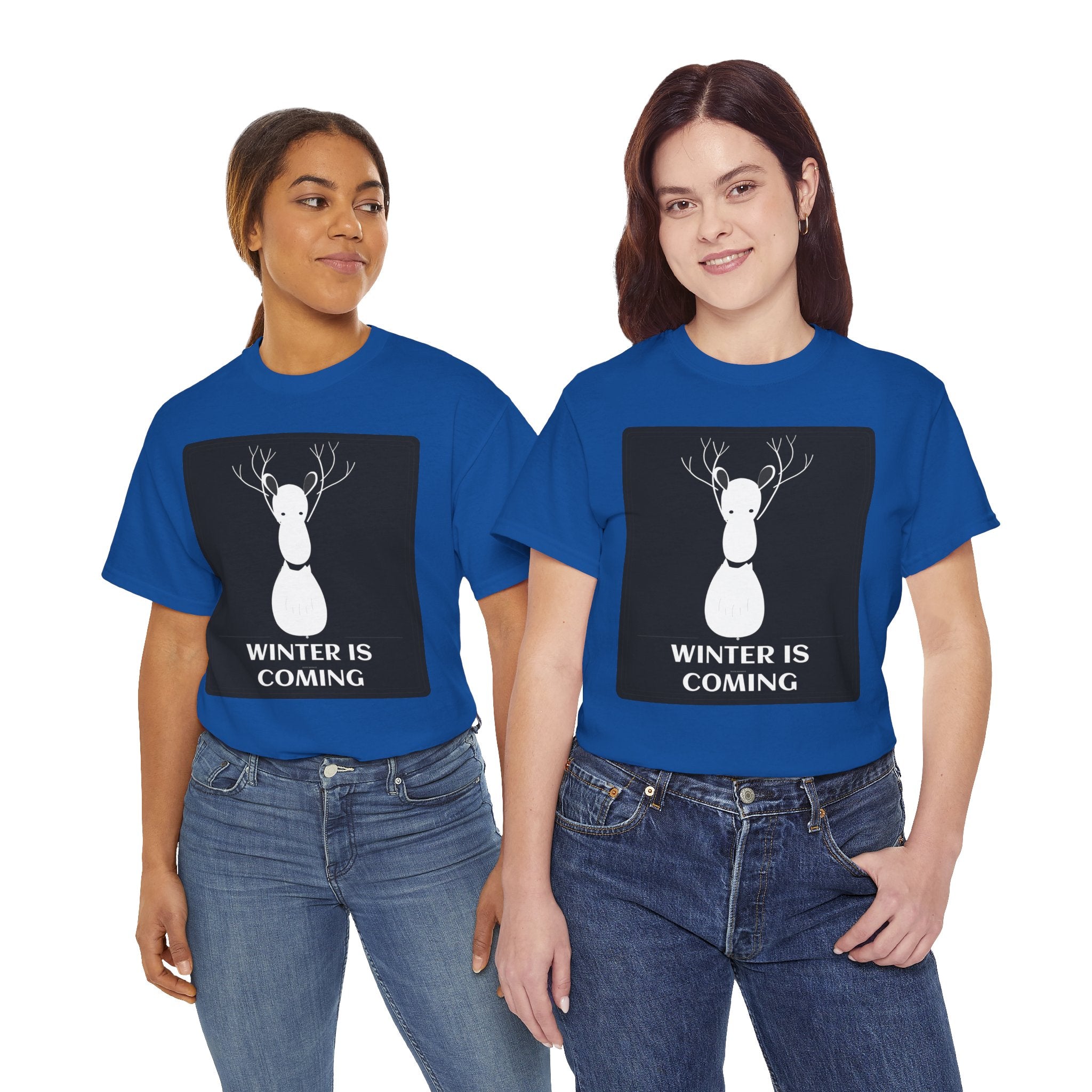 Winter Holiday Graphic T-Shirt | Cozy Snowy Cotton Tee