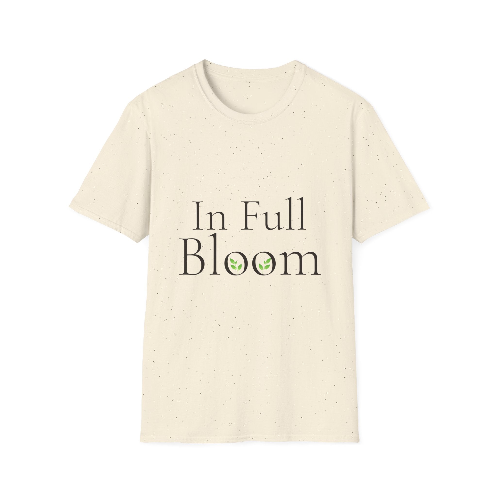 Spring Typography T-Shirt, In Full Bloom Garden Tee
