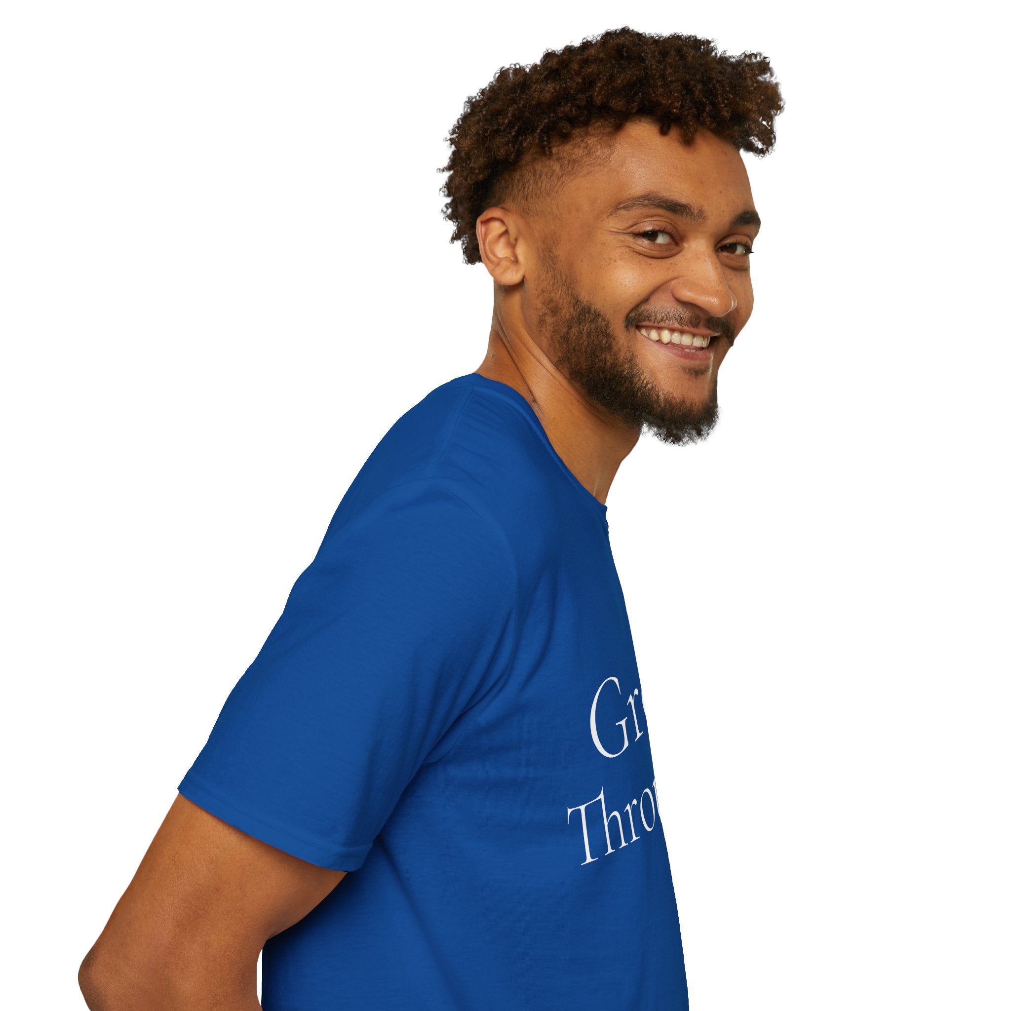 Spring Theme, Minimalist Typography T-Shirt, Grow Through It Graphic Tee