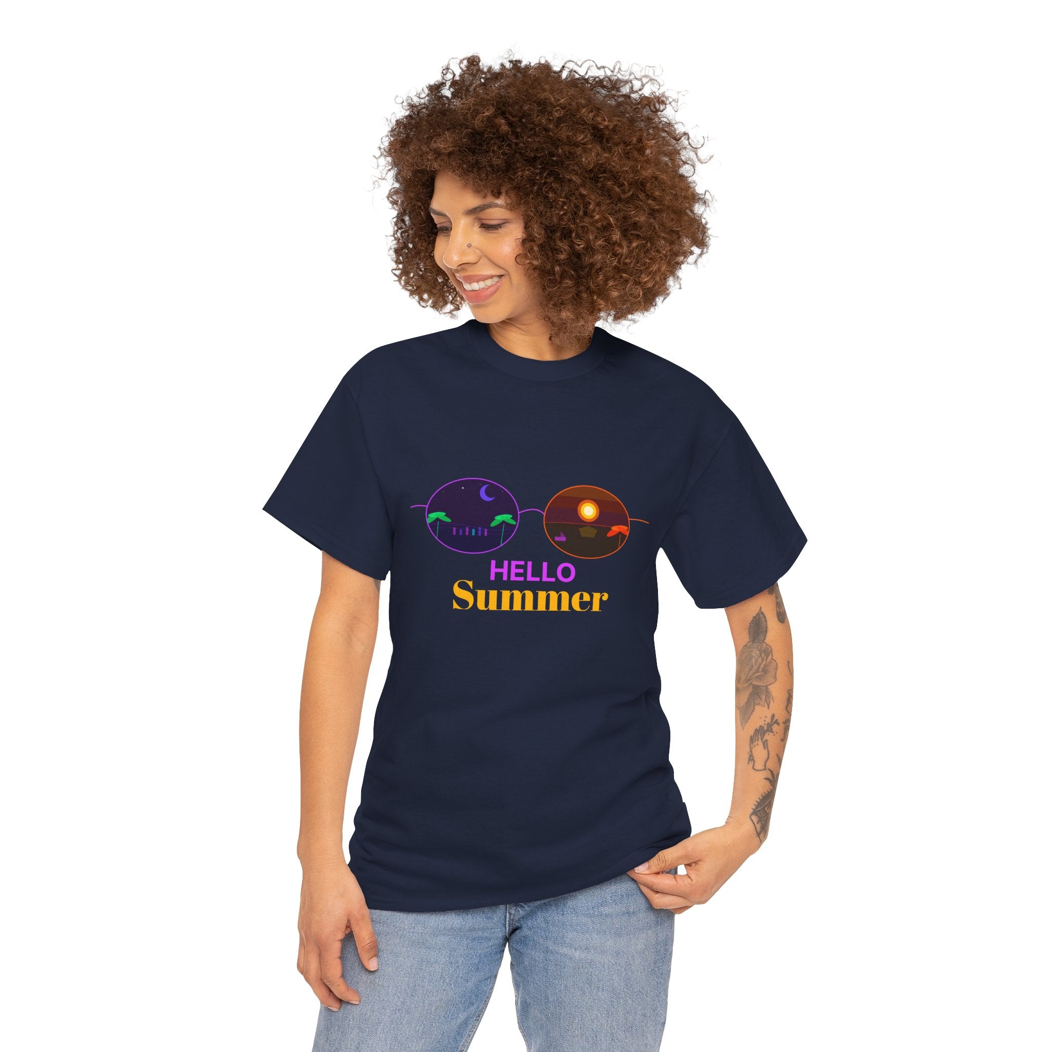 Summer Vibes Graphic T-Shirt | Cool Summer Cotton Tee