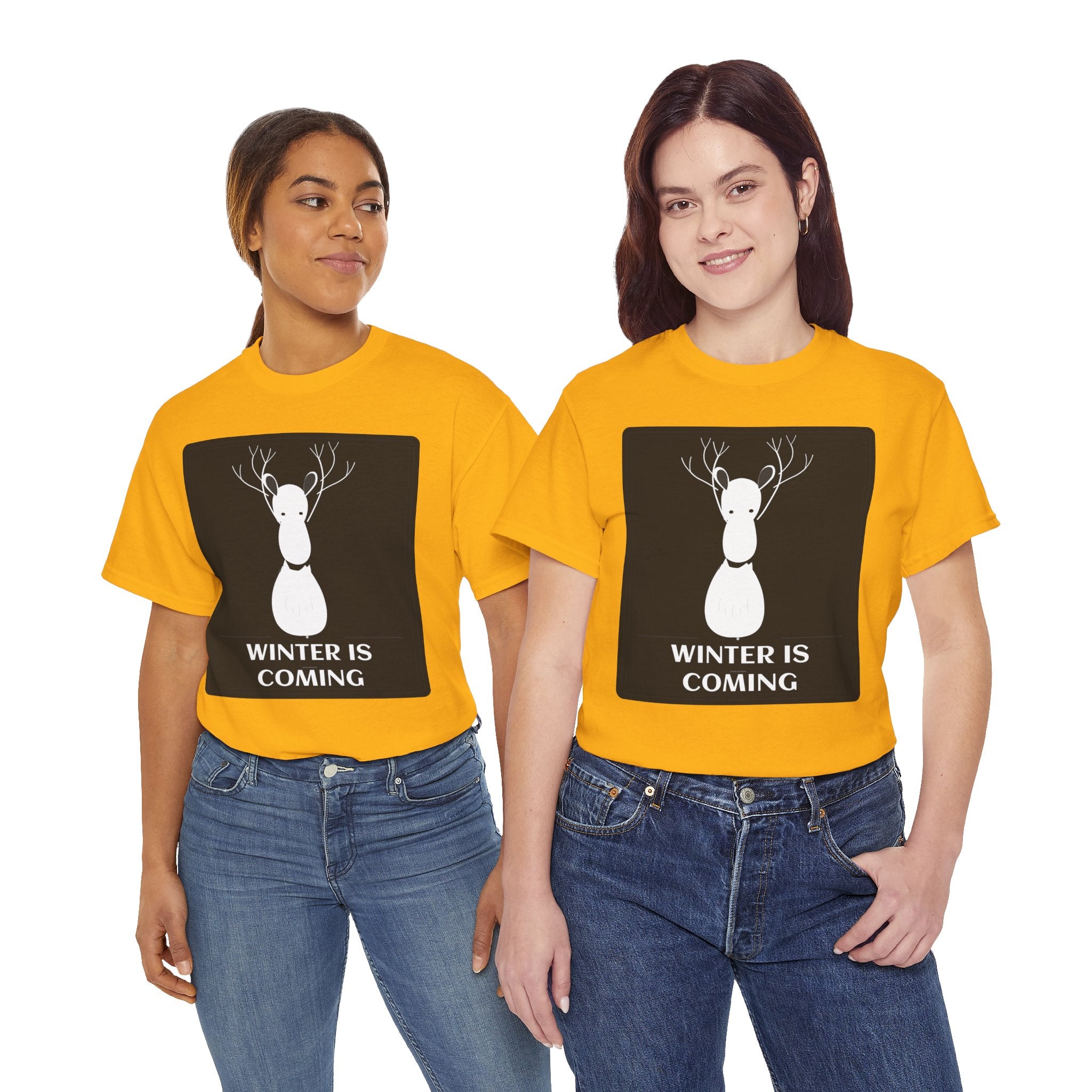 Winter Holiday Graphic T-Shirt | Cozy Snowy Cotton Tee