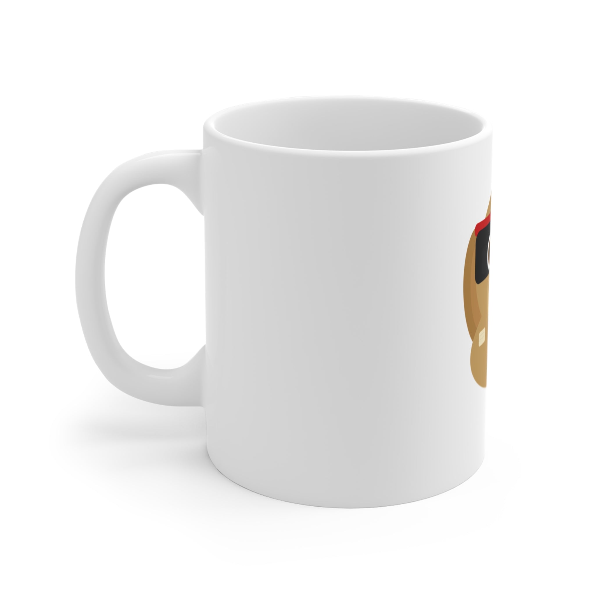Labrador Retriever Ninja Dog Ceramic Mug | Funny Dog Lover Coffee Cup