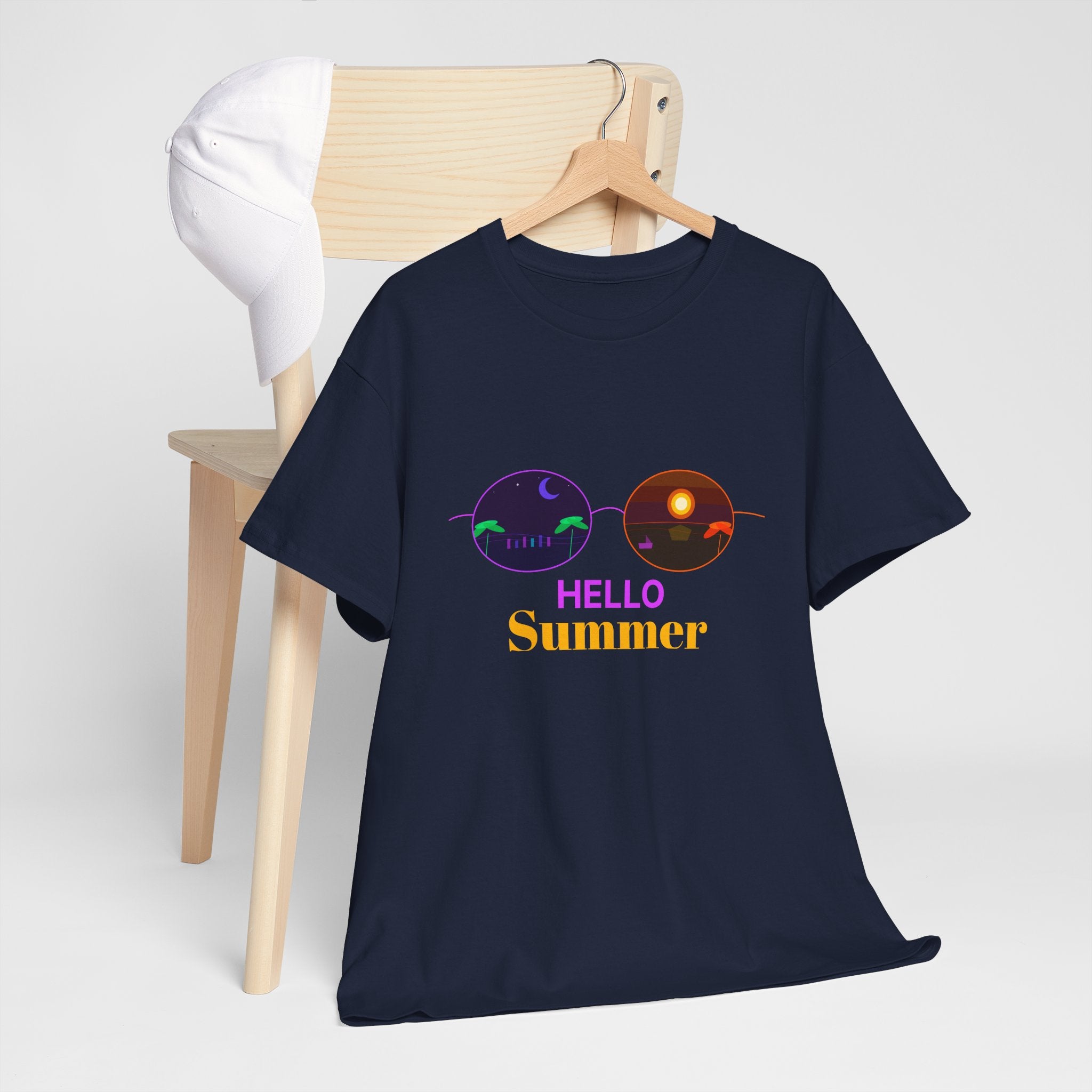 Summer Vibes Graphic T-Shirt | Cool Summer Cotton Tee