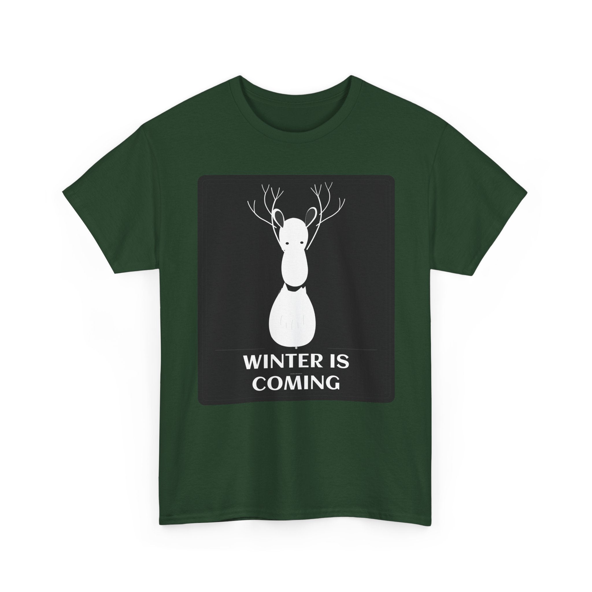 Winter Holiday Graphic T-Shirt | Cozy Snowy Cotton Tee
