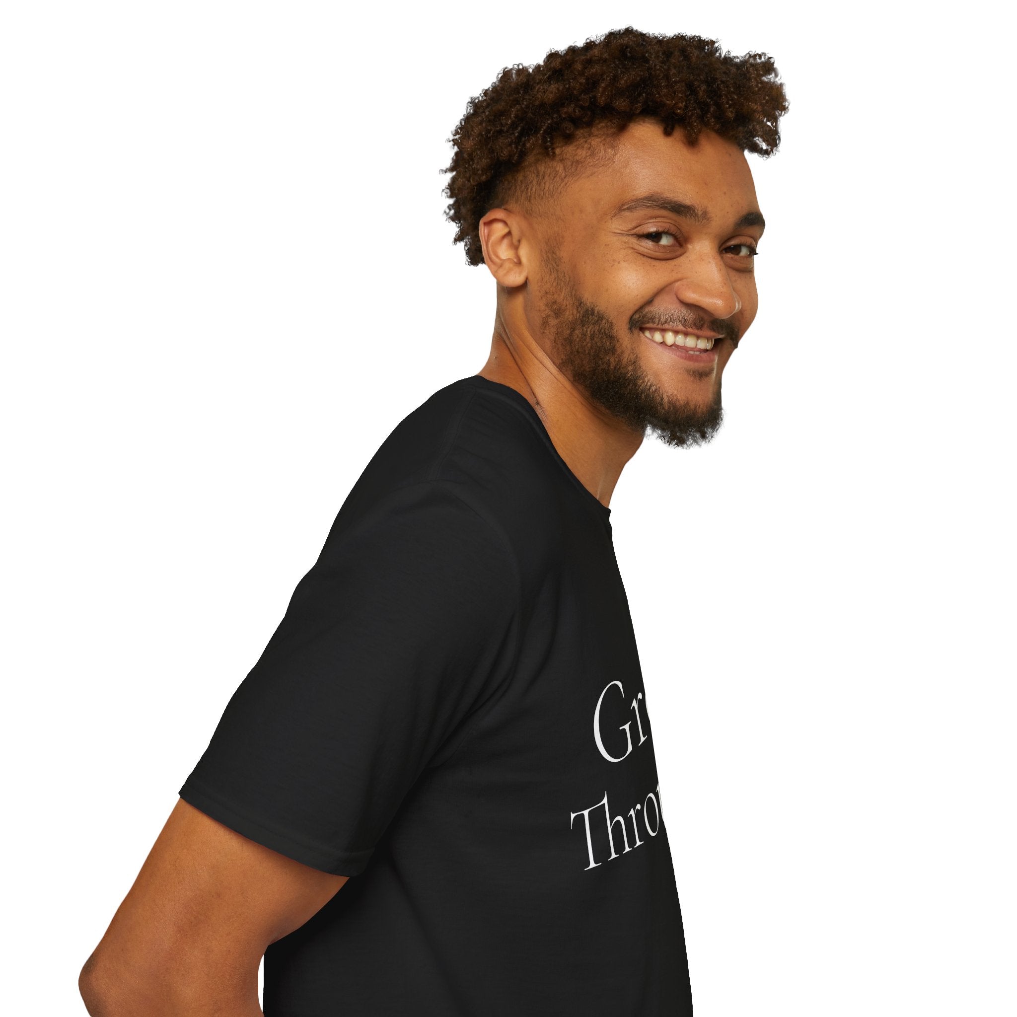 Spring Theme, Minimalist Typography T-Shirt, Grow Through It Graphic Tee
