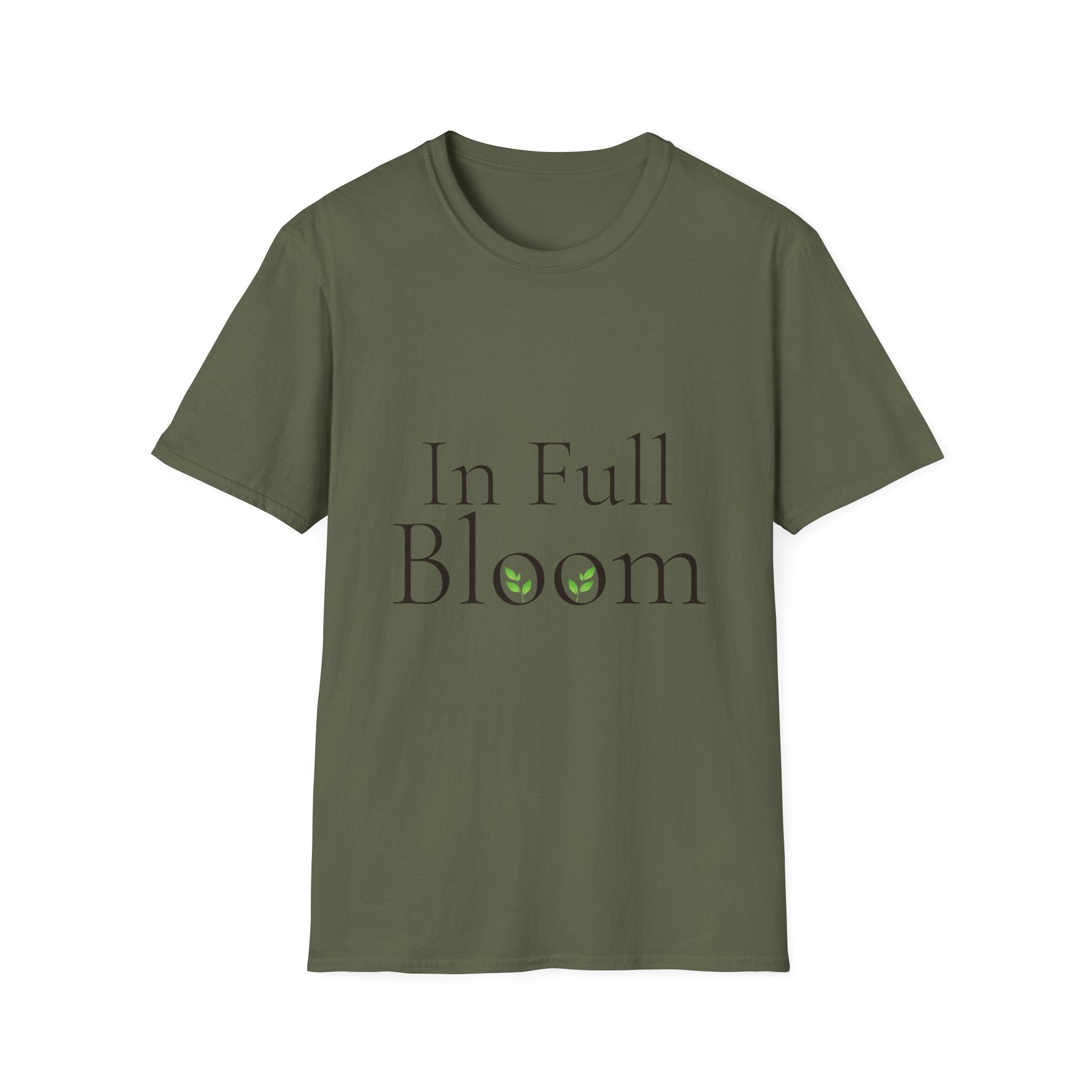 Spring Typography T-Shirt, In Full Bloom Garden Tee