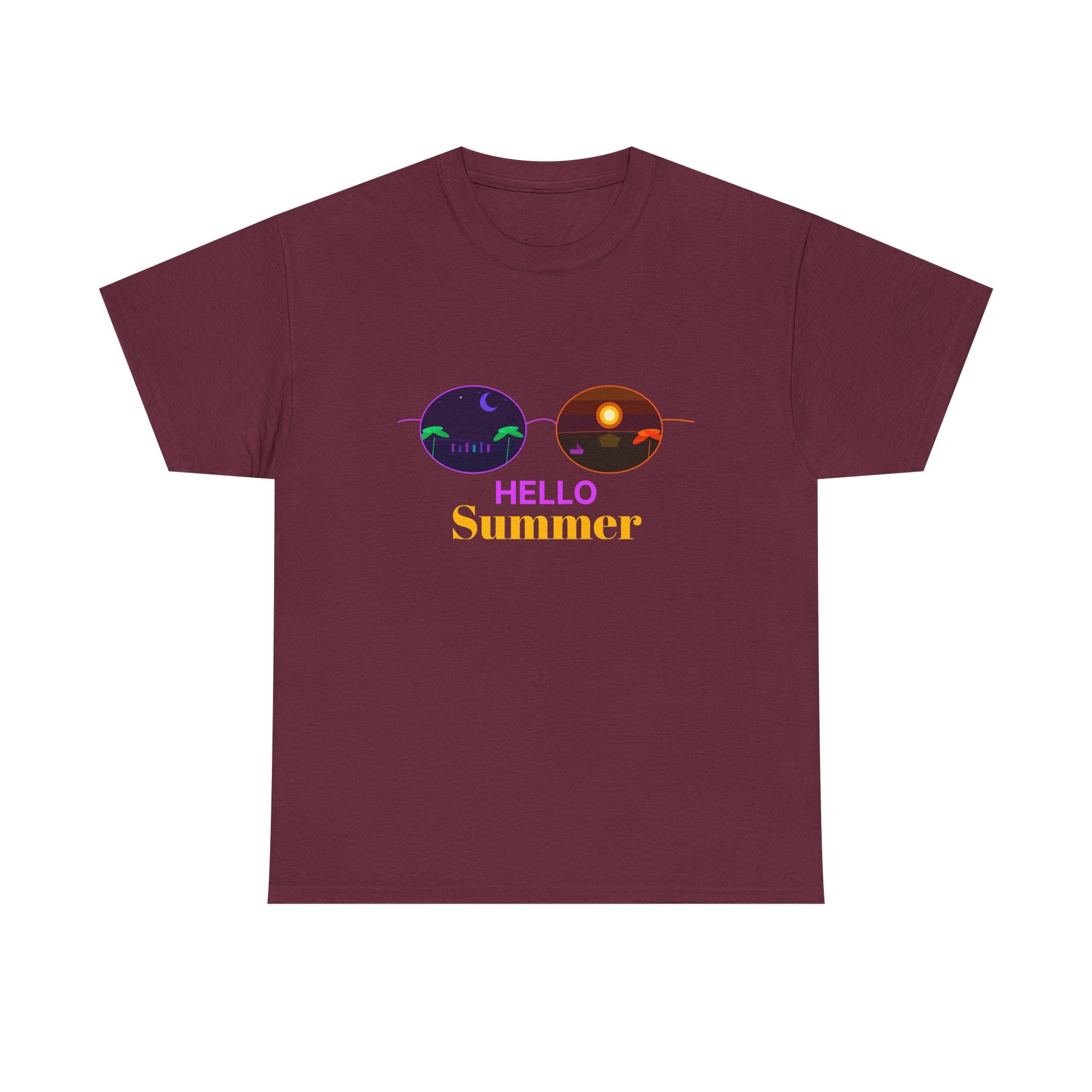 Summer Vibes Graphic T-Shirt | Cool Summer Cotton Tee