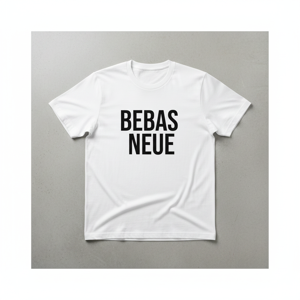 Bebas Neue T-Shirt